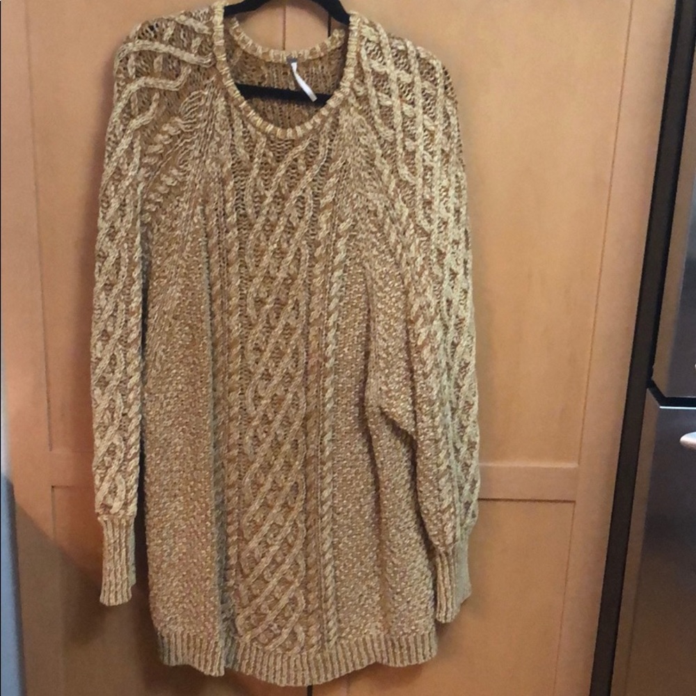 Chunky comfy Free People sweater